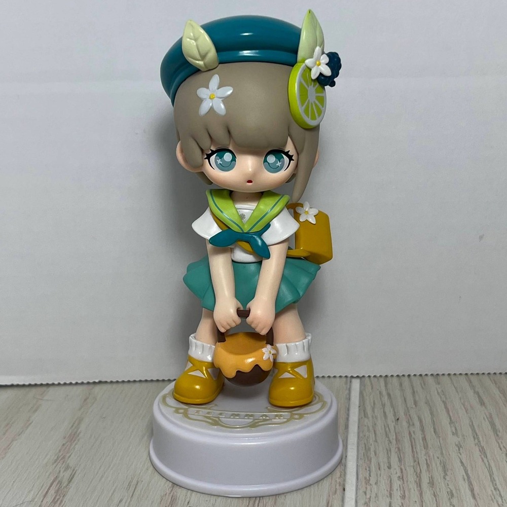 Simon Toys Teennar Campus Student Series Lime Figure Green Teal Blue Honey Anime